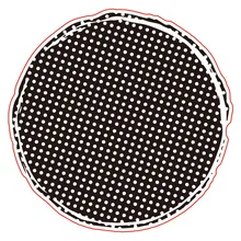 10x10 черный горошек прозрачный чистый силикон печать для DIY Скрапбукинг фото украшение для альбома ясный штамп