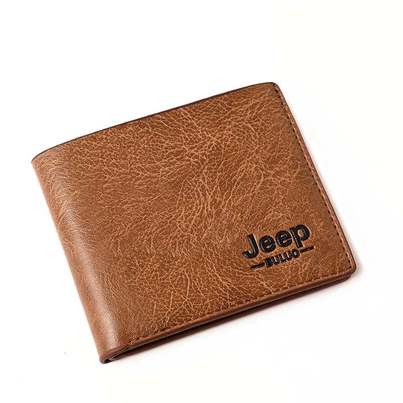 

Dropshipping 2018 Men Wallets Mens Jeep Wallet with Coin Bag Small Money Purses New Design Dollar Slim Purse Money Clip Wallet