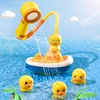 Bath Toys for Kids Electric Duck Sucker BaBy Bath Toys Spray Water Toys for Kids Outside Pool Bathtub Toys Sprinkler 1