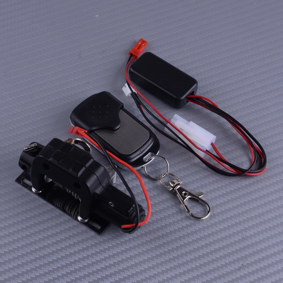 

LETAOSK штепсельная вилка Автоматическая гусеничная лебедка тягового управления подходит для RC 1/10 Traxxas TRX-4 осевой SCX10 D90