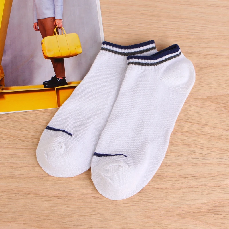5 пар/лот хлопок Мужские безбортные носки для Для мужчин мужские повседневные носки в деловом стиле одноцветное Короткие Носки Low Cut Мужской