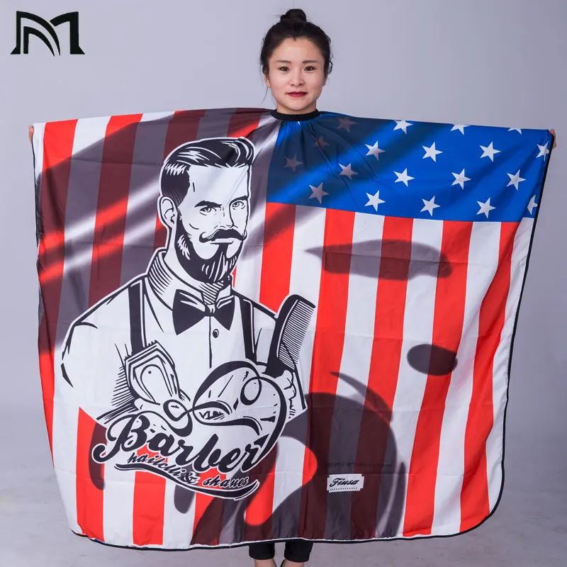 

1 PC 140*160CM Hairdresser Capes Salon Barber Cutting Hair Waterproof Cloth Salon Barber Gown Cape Hairdresser Hair Dresser Wrap