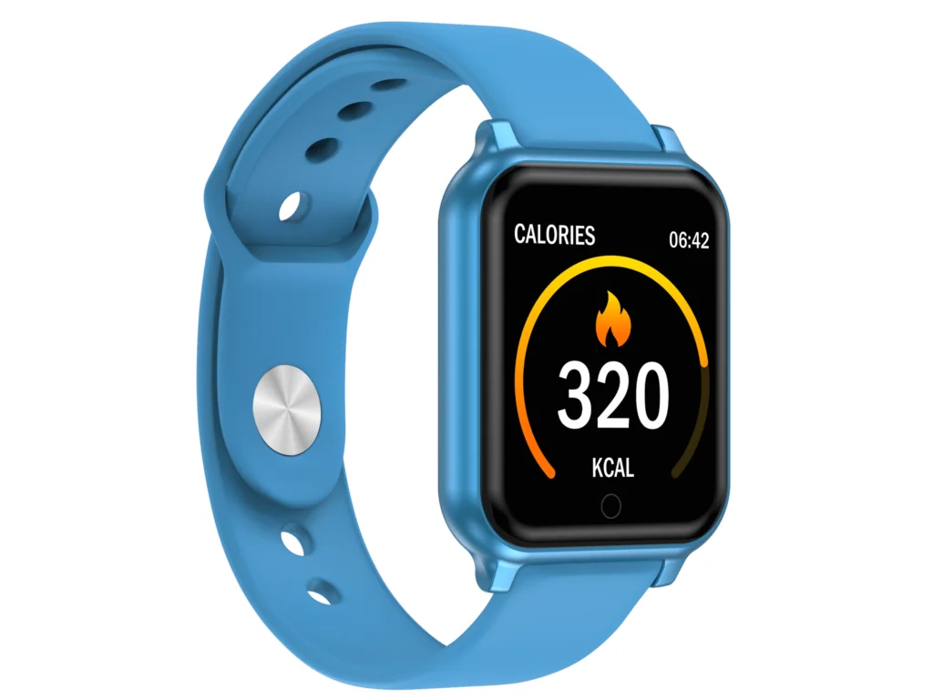 Умные часы B58, водонепроницаемые, спортивные, B57 Plus, для iphone, Apple, телефон, умные часы, пульсометр, кровяное давление для женщин и мужчин - Цвет: blue