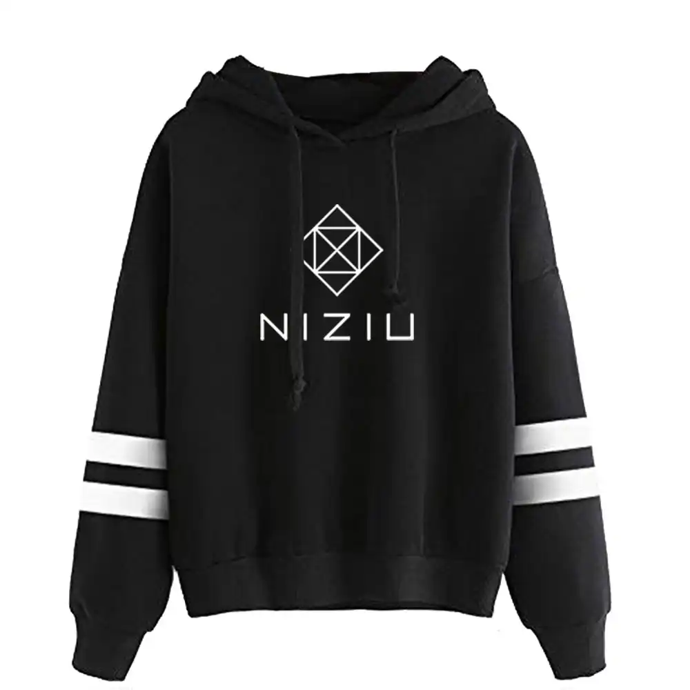 新 Kpop韓国チームniziuロゴあなたハッピープリントのスエットシャツの女性長袖パーカーカジュアル服 Hoodies Sweatshirts Aliexpress