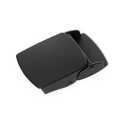 Para 30mm 38mm de largura 2mm de espessura de correias fivelas de fecho liso para cinta de cinta de cinto de liga automática fivelas de homens pretos fivela