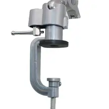 Универсальный зажим-на скамейке тиски с зажимным приспособлением Мини электрическая дрель стенд сделать шлифовальный станок плоский 360 Вращающийся для деревообработки алюминия