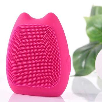

Electric Facial Cleansing Brush Waterproof Silicone Face Massager Vibrating Brush for Acne Electric Face Cleaner Beauty Tool