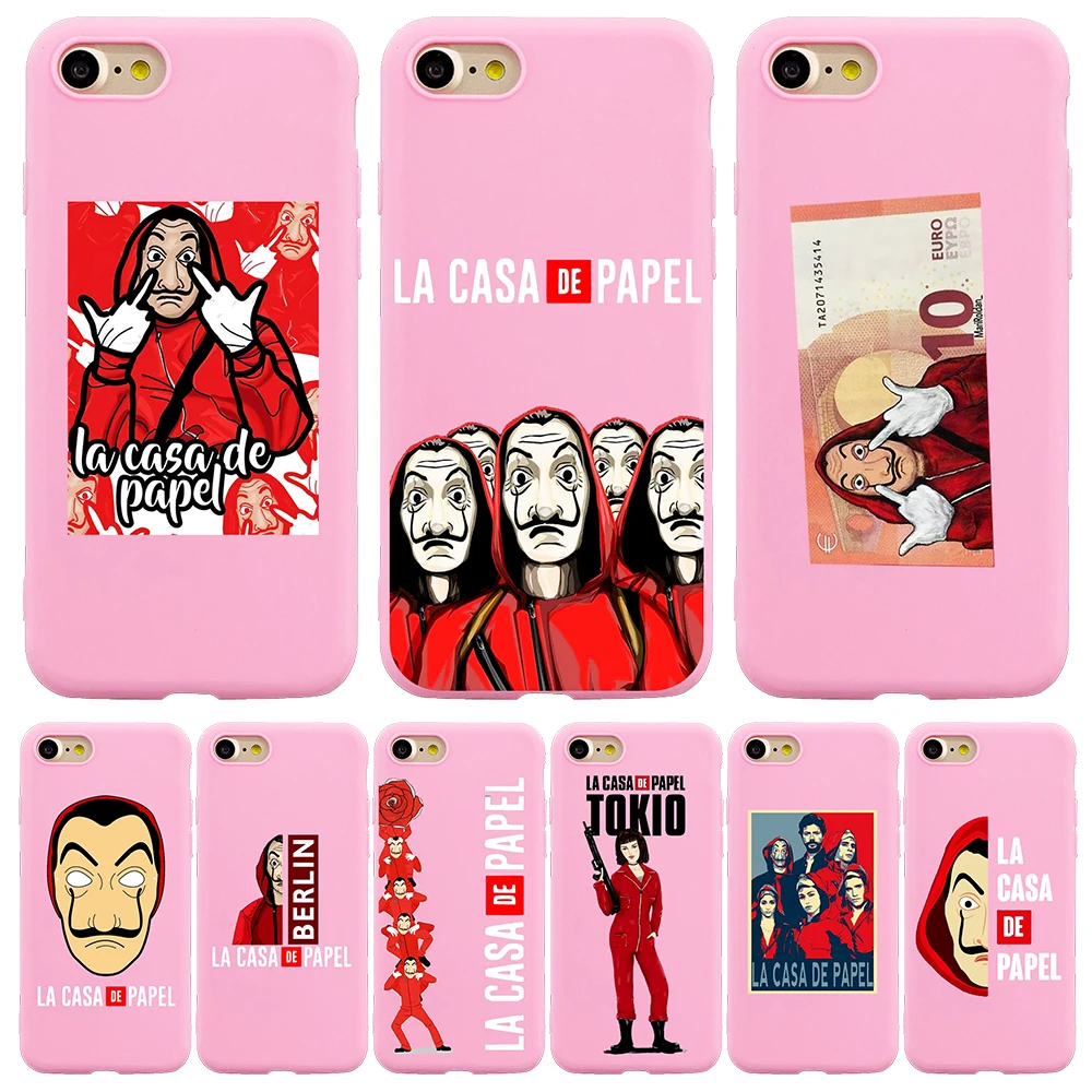 phone case etui For iPhone 6 6S 7 8 X XS Max XR 11 Pro Max funda silicone Spain TV La Casa de papel Money Heist House Of Paper phone case etui For iPhone 6 6S 7 8 X XS Max XR 11 Pro Max funda silicone Spain TV La Casa de papel Money Heist House Of Paper