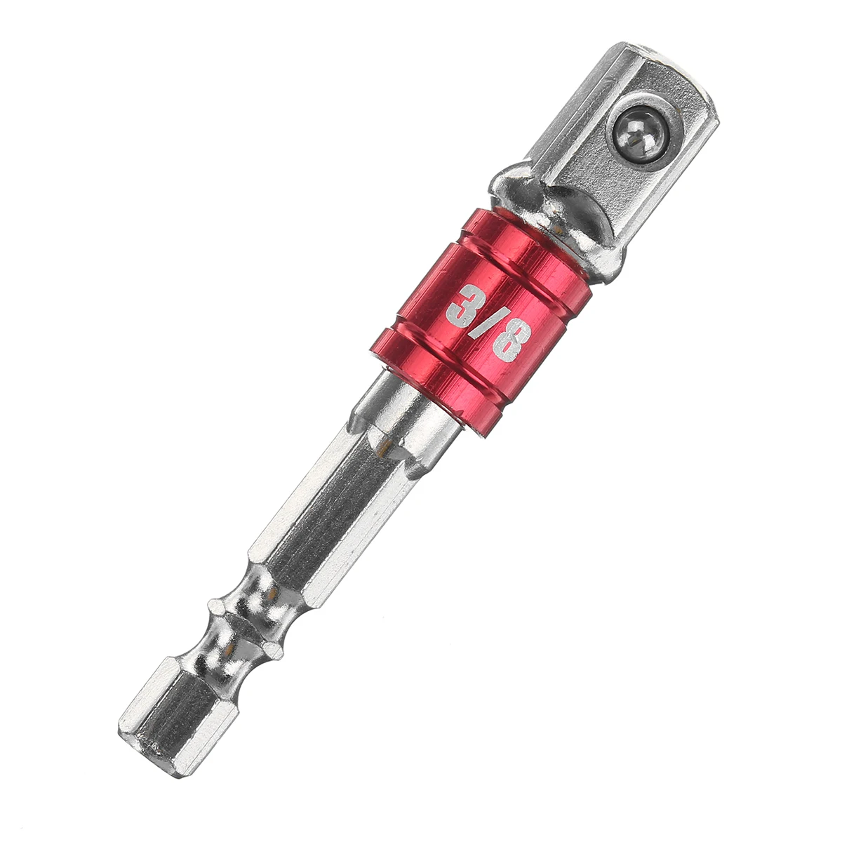 9.53mm 1/" 3/8" 1/" адаптер для дрели, Набор отверток, шестигранный хвостовик, насадка для сверла с квадратным гнездом - Цвет: 9.53mm