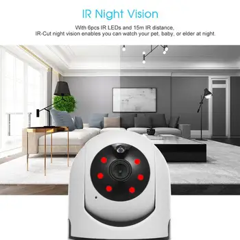 

1080P 720P Home Security IP Camera Two Way Audio Wireless Mini Camera Night Vision CCTV WiFi Camera Baby Monitor iCsee