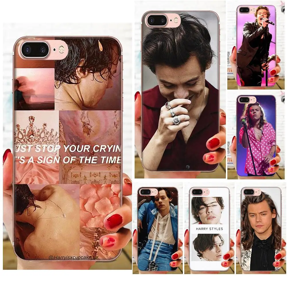 Прозрачный чехол Harry Styles для Xiao mi 3 4 4C 4i 5 5s 5X6 6X8 SE Pro Lite A1 Max x 2 Note | Мобильные телефоны