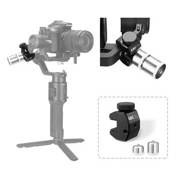 

Ulanzi DSLR Counterweight Camera Balance Plate for DJI Ronin S/SC Gimbal Counter Weight with Weights Stabilizer Accessories
