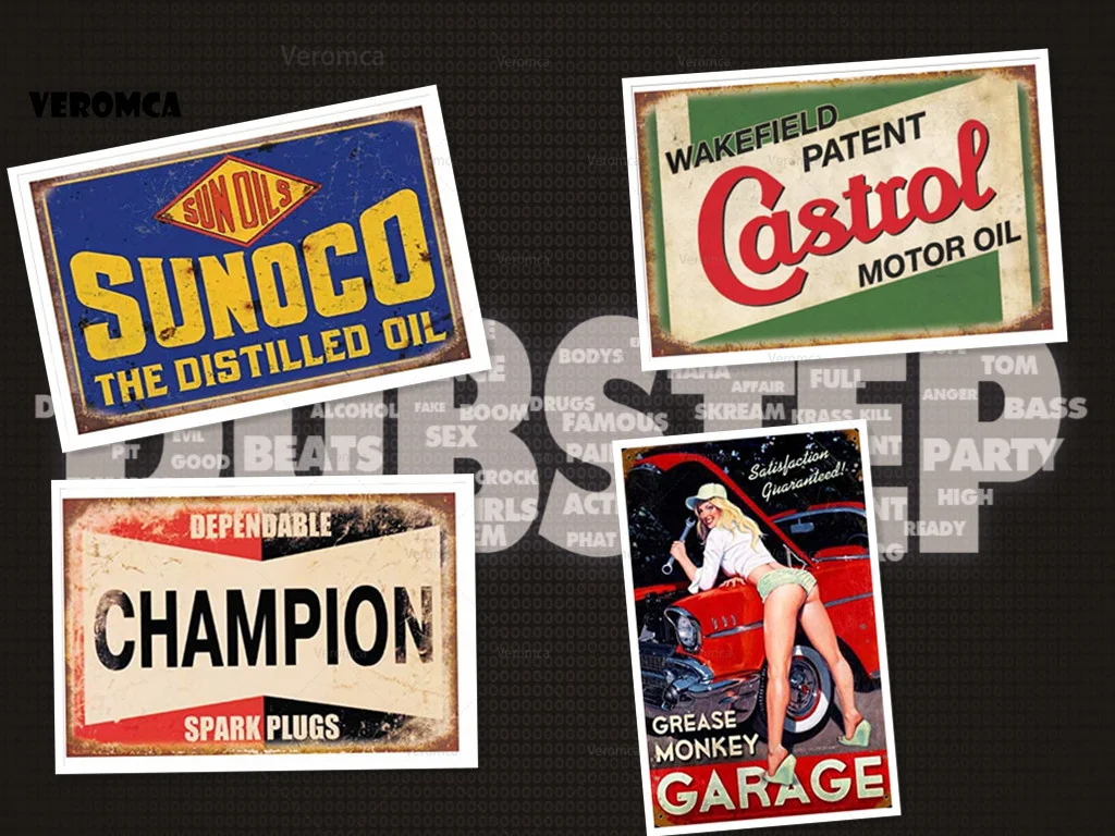 

Extra Motor Oil Metal Tin Sign Vintage Champion Spark Plug Tin Plate Sign Retro Gas Station Home Decor Personalized Metal Plaque