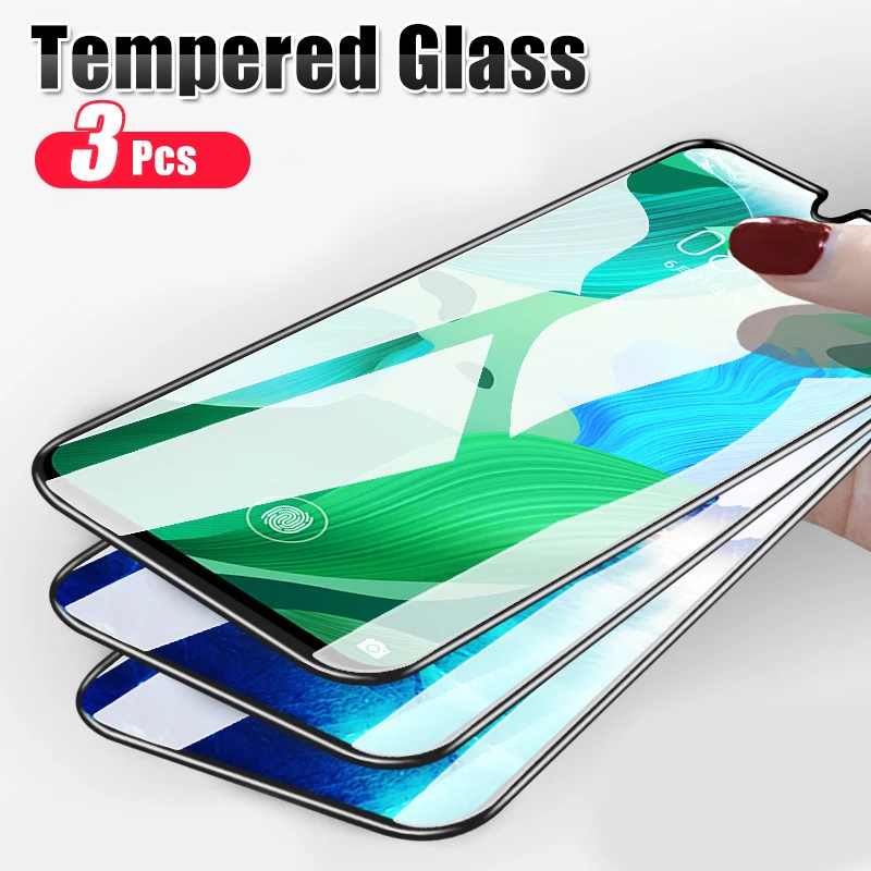 

3Pcs Protector Glass Film Full Cover For Huawei Honor 8x Max 8 9 10 Lite 10i 20 Pro 7A 7C Pro Screen Protective Tempered Glass