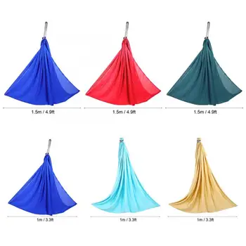 

1/1.5m Portable Hammock Outdoor Camping Survival Hammock Garden Swing Hunting Hanging Sleeping Chair Travel Parachute Hammocks