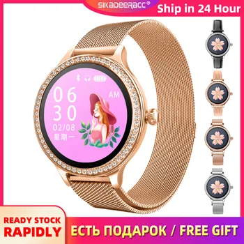 

Smart Watch Fitness Tracker Heart Rate Monitoring For Android Men IP68 Waterproof Bluetooth Sports Wristband Women Steel Band