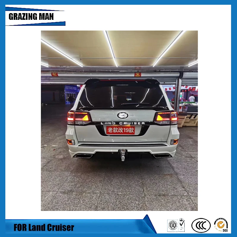 Автомобильный задний светильник для Land Cruiser 2008- LC200 светодиодный задний светильник