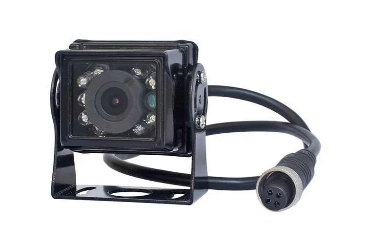 DIYKIT DC 12 V-24 V " TFT lcd запасной автомобильный монитор+ 4pin IR ночного видения CCD камера заднего вида для автобуса