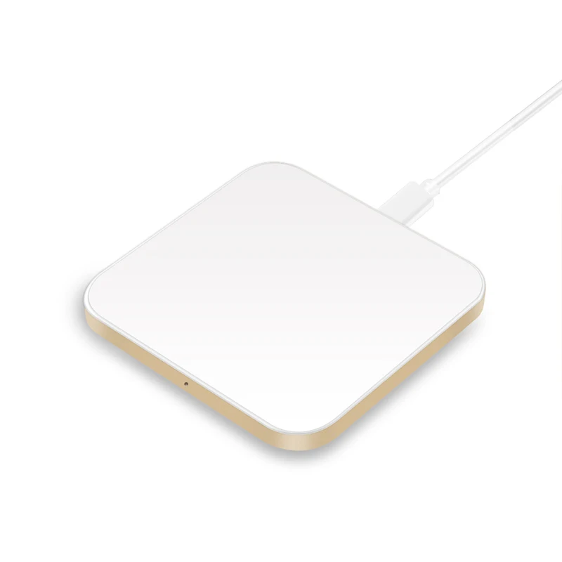 Белый Qi быстрое зарядное устройство для Umidigi Z2 Pro/One Max, беспроводной зарядный коврик, чехол для Oukitel WP1/U23, аксессуары для телефонов - Цвет: Белый