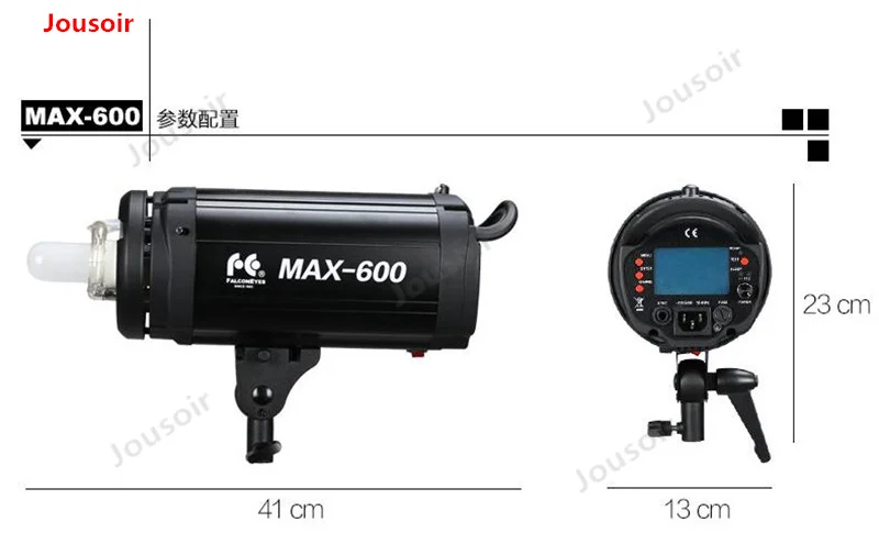 Falcon Eyes MAX-600W вспышка студийное освещение маленькое студийное освещение фотоосвещение портретное освещение комплект из трех огней CD50 T03