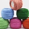 1PC=50g 3# Lace Yarn 100% Cotton Yarn for Crocheting Fine Combed Yarn Using 2.5mm Crochet Knitting Yarn 2