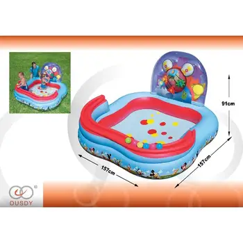 

Inflatable pool's water GAMES/BOLAS.157X157X91 MICKEY