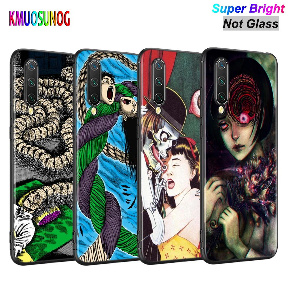 

Junji Ito Tees Horror Silicone Cover For Xiaomi Mi Note 10 Ultra 9T 9 SE A3 Lite Poco X3 NFC M2 Pocophone F1 Pro Phone Case