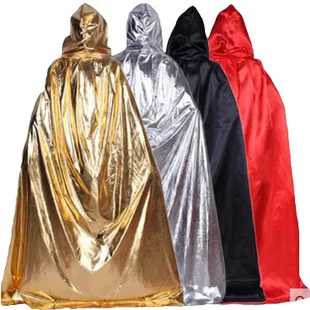 Halloween Stand Collar Black Red Mantle Wizard Mantle Vampire Mantle Double Layer Mantle Reversible 1.4 M
