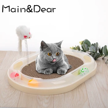 買取 猫のおもちゃトレーニングインテリジェンスアミューズメント猫のおもちゃおかしいタワートラックディスク猫はおもちゃを追跡プレート猫のおもちゃ猫子猫