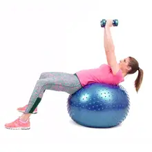 Прочный мяч для йоги нежная текстура Массажный мяч роликовый рефлексологический стресс рельеф для тела Йога Массаж спортивные мячи