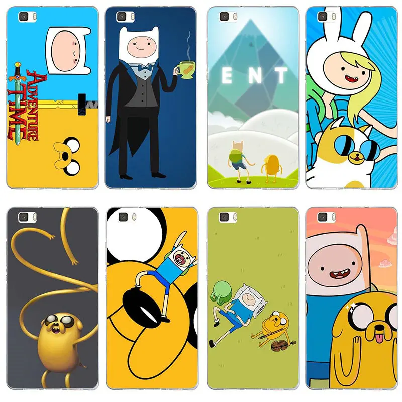 Мягкий чехол для Huawei Honor 4C 5A 5C 5X6 6C 7 7A 7C 8 8C 8S 9 10 20 10i 20i V8 V10 Lite рro Adventure Time With Finn And Jake |