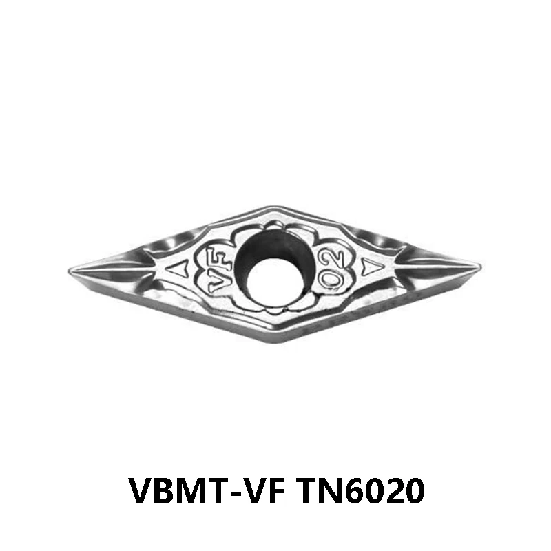 KYOCERA VBMT VBMT110302 VBMT160402 VBMT160404 VBMT110302VF VBMT160402VF VBMT160404VF TN6020 карбидная вставка для токарного станка инструменты