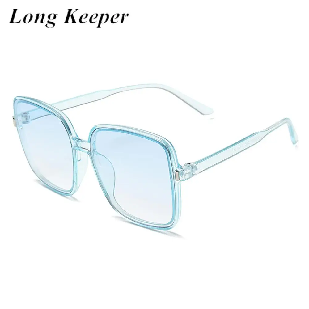 

New Fashion Oversize Square Sunglasses Women 2020 Luxury Brand Blue Gradient Sun Galsses Ladies Shades UV400 Gafas de sol mujer