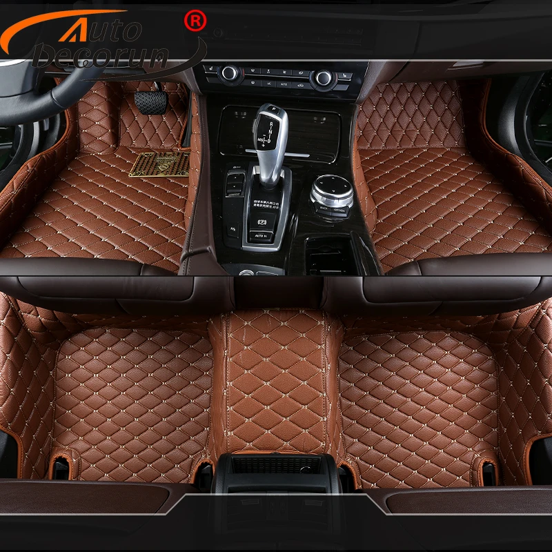 Напольный коврик AutoDecorun для Toyota Land Cruiser Prado Alphard Sequoia Estima Previa Sienna Tundra FJ Venza