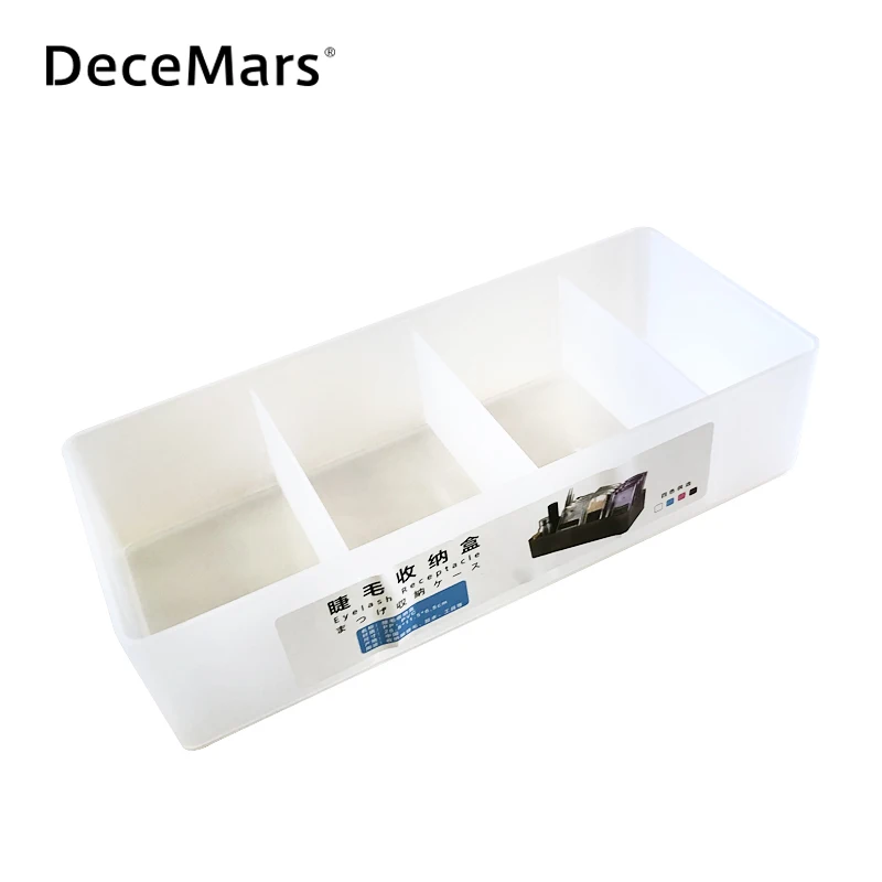 DeceMars пластиковый ящик для хранения ресниц для наращивания ресниц сосуд для ресниц чехол для ресниц Жесткий Чехол для наращивания чехол для хранения