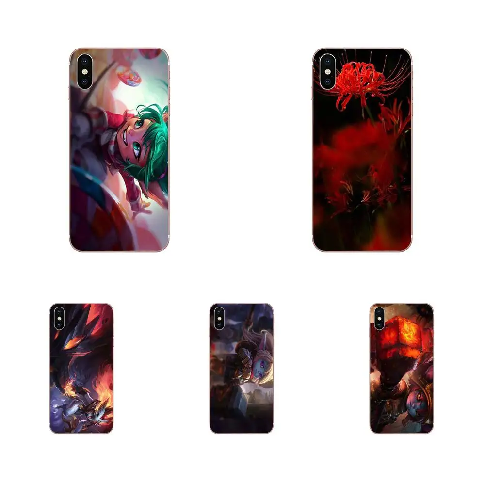 Чехлы из ТПУ для Huawei P7 P8 P9 P10 P20 P30 Lite Mini Plus Pro 2017 2018 2019 Kindred Poppy Lol Games | Мобильные