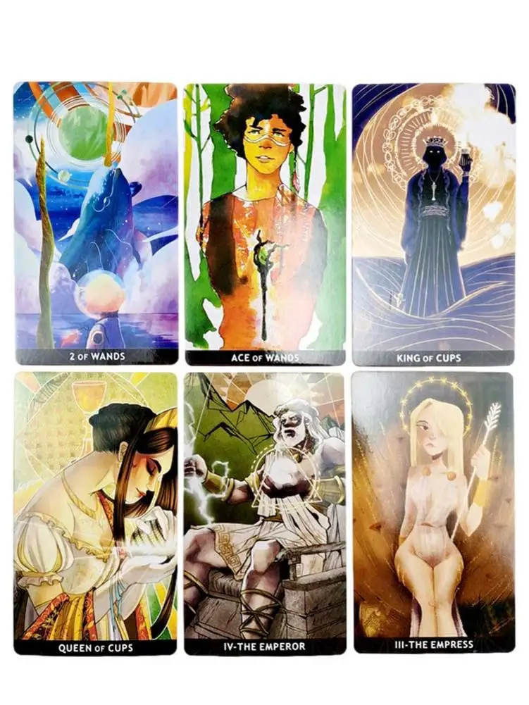 Carte Dei Tarocchi Voce Arcana Oracle Tarot Magic Board Gioco Di Carte Divinazione Inglese Tarocchi Family Party Carte Da Gioco