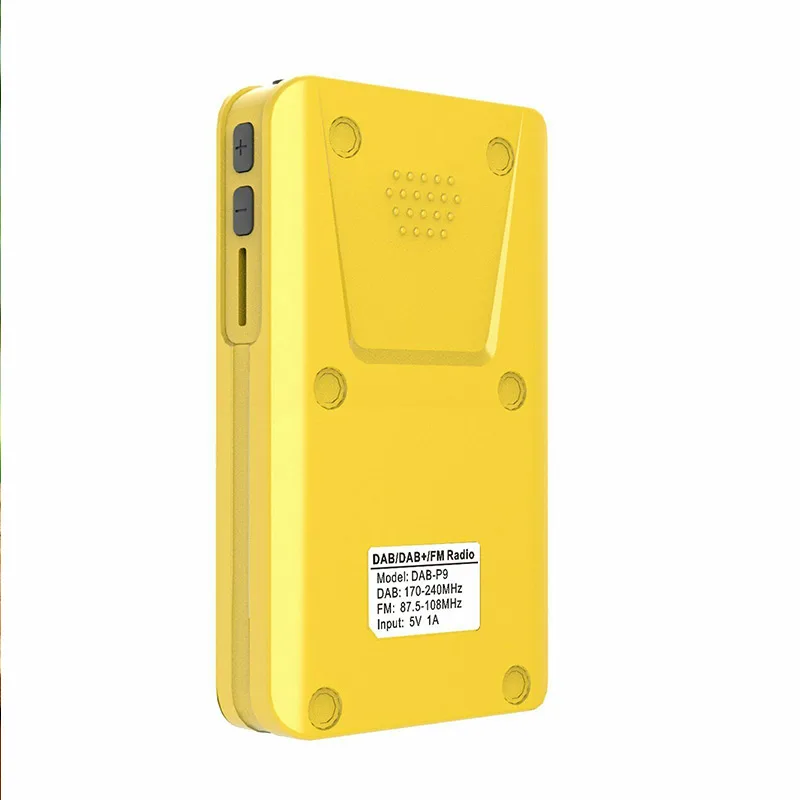 Портативный карман dab цифровой радио с MP3 плеер Функция встроенный Перезаряжаемые Батарея для Пеший Туризм OD889