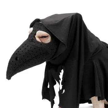 

New Pet Cat Dog Mouth Halloween Funny Horrors Black Horror Decoration Cute Cat Costume Pet Dog Mouth Cover Pet Products Festival