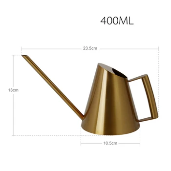 

Creative Metal Watering Can Garden Flower Watering Bottle Stainless Steel Pot With Long Spout Size For Bonsai Indoor Plants