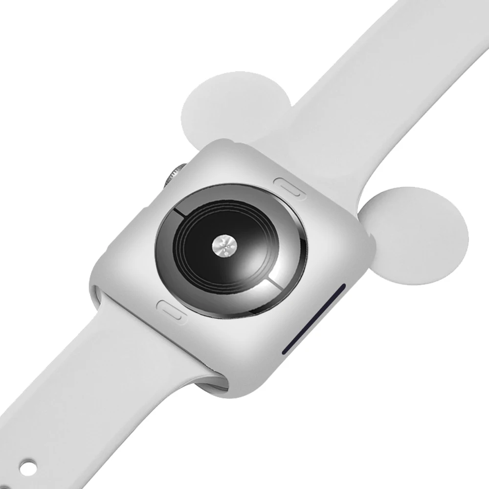 Тонкий защитный чехол для apple watch 4 привлекательный мягкий силиконовый чехол с полной защитой корпуса для iwatch 4 40 мм 44 мм