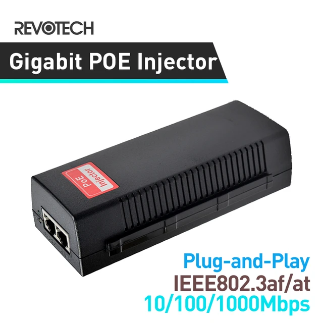 Gigabit POE Injector IEEE 802.3af/at 10/100/1000Mbps Max 30W Power over  Ethernet for POE IP Camera / Resperry PI /Wirless AP - AliExpress