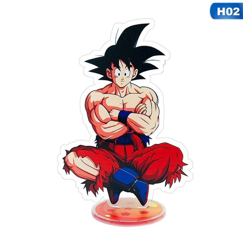 Dragon Ball Z акриловые базовые Фигурки игрушки модели Dragon Ball Супер Аниме фигурки дисплей акриловая подставка