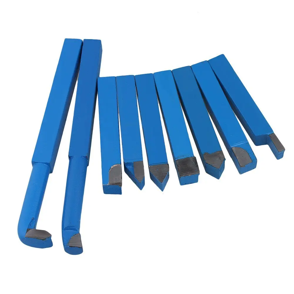 9pcsIronLatheBrazedCarbideTurningToolBit12mmSquareShankBlue.jpg