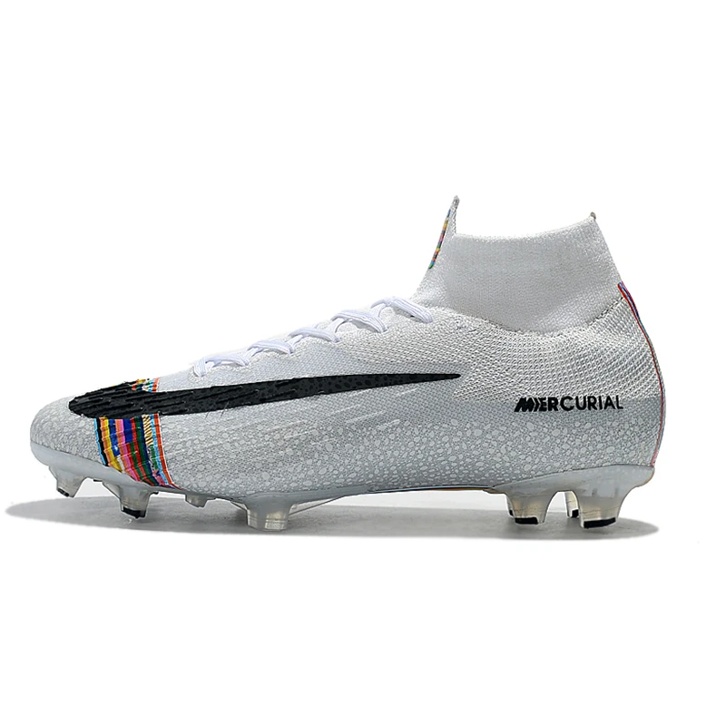 NIKE Mercurial Superfly VI Flyknit 360 Elite CR7 SE FG Размер 36-39 футбольные бутсы Бутсы женская футбольная обувь LVL UP