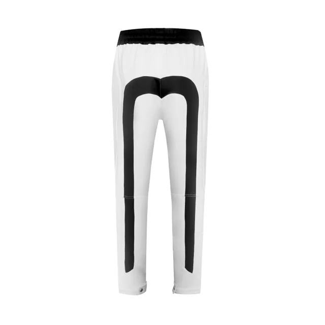 white track pants