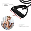 5 Levels Resistance Bands with Handles Yoga Pull Rope Elastic Fitness Exercise Tube Band for Home Workouts Strength Training 4