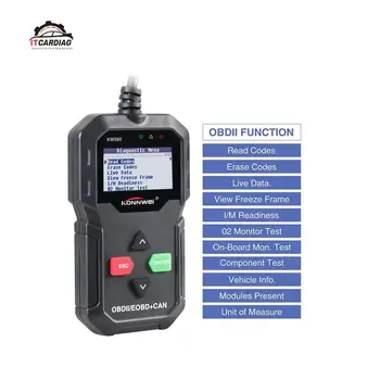 

KONNWEI KW590 Support Multi-languages Full ODB2 Function Auto Diagnosis tool kw 590 code reader scanner better than AD310