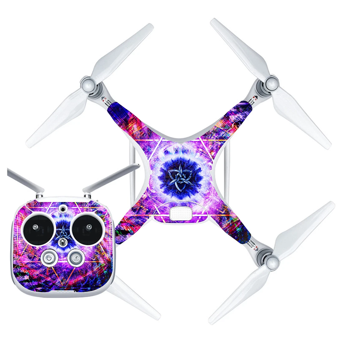 

Cool Style Vinyl Skin Sticker for DJI Phantom 4 Drone And Remote Controller 0125