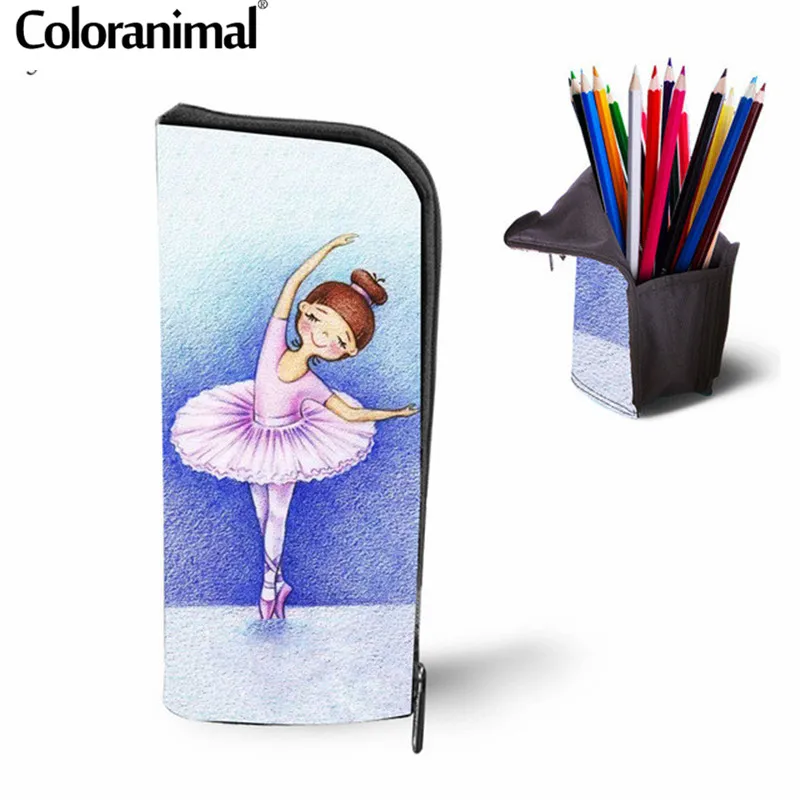 Coloranimal/детская балетная обувь, школьная сумка, рюкзак для девочек-подростков, сумка через плечо для детей, детская сумка для книг типа «сатчел» - Цвет: HK851D